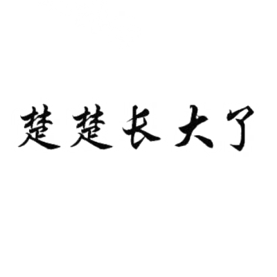 楚楚长大了